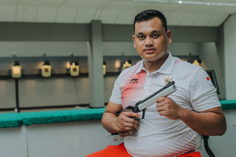 Cerita Jeni Susilo Menyatukan Hati dengan Pistol demi Asian Para Games 2018