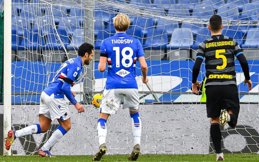 Sampdoria 2-1 Inter: Dua Mantan Sakiti Il Nerazzurri