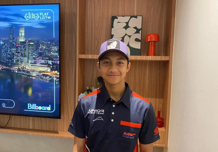 Ini Target Kiandra Ramadhipa pada Paruh Kedua Moto3 Junior dan Red Bull MotoGP Rookies Cup 2026