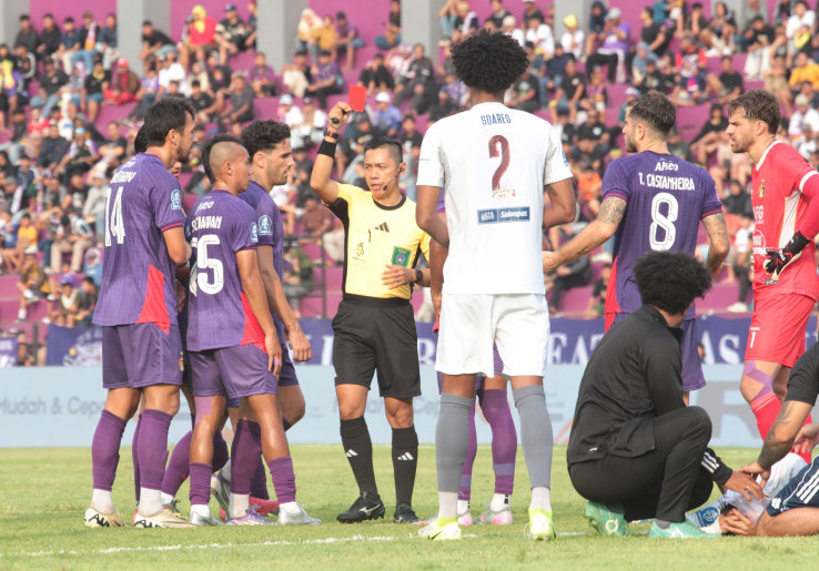 Pelatih Persik Heran Kartu Merah Novri Setiawan Tidak Dibatalkan
