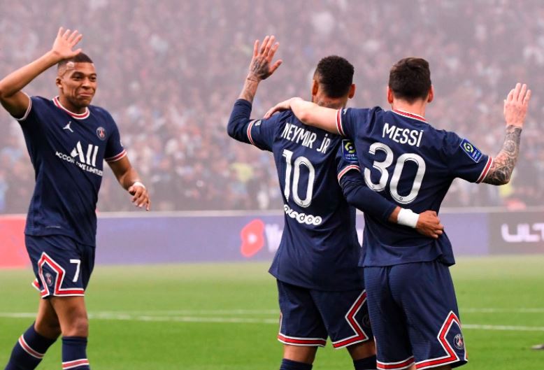 Trisula Lini Depan PSG: Messi, Mbappe, dan Neymar Telat Panas