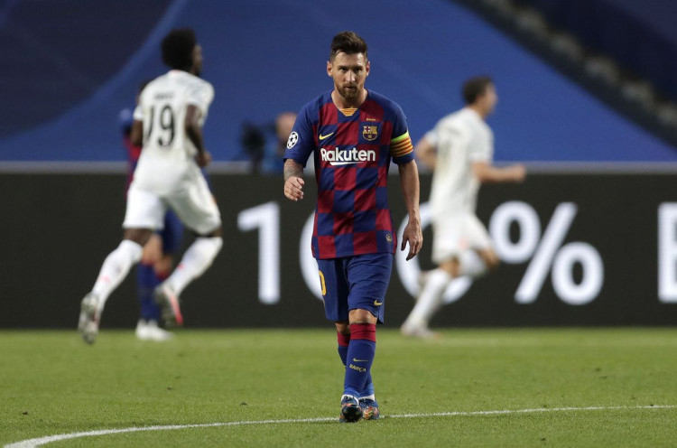 Pembantaian Bayern Munchen Bukan Penyebab Lionel Messi Ingin Tinggalkan Barcelona