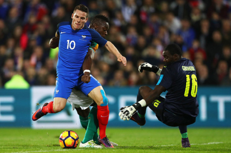Hasil Laga Uji Coba: Perancis vs Pantai Gading Berakhir Imbang