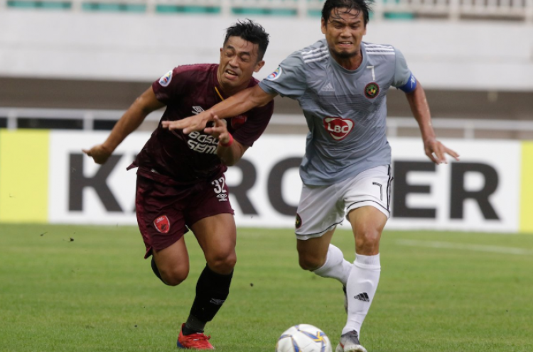 Piala AFC 2019: Kebobolan di Tambahan Waktu, PSM Ditahan Imbang Kaya FC