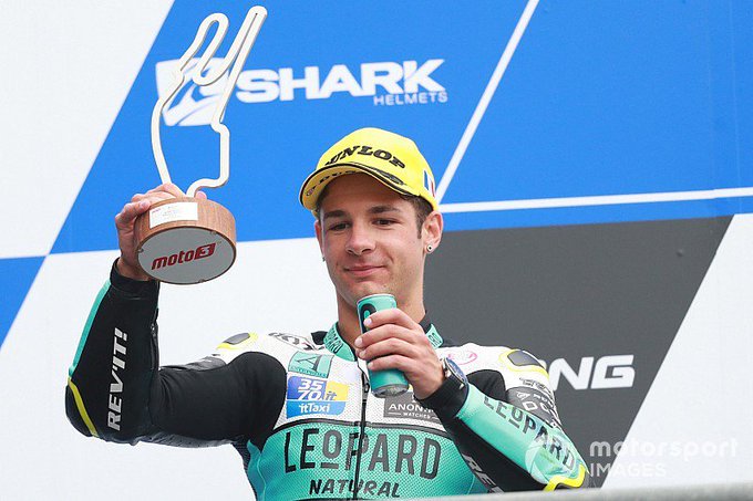 Lorenzo Dalla Porta Juara Dunia Moto3 2019 yang Gunakan Helm Produksi Indonesia