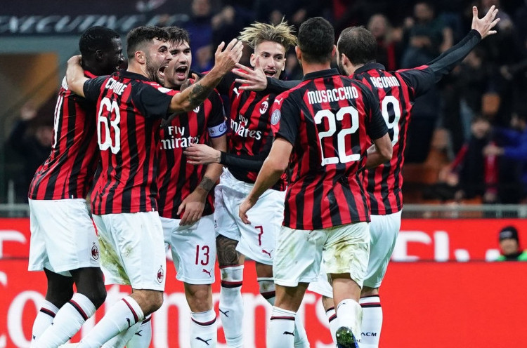 Atasi Genoa, AC Milan Tembus Zona Liga Champions
