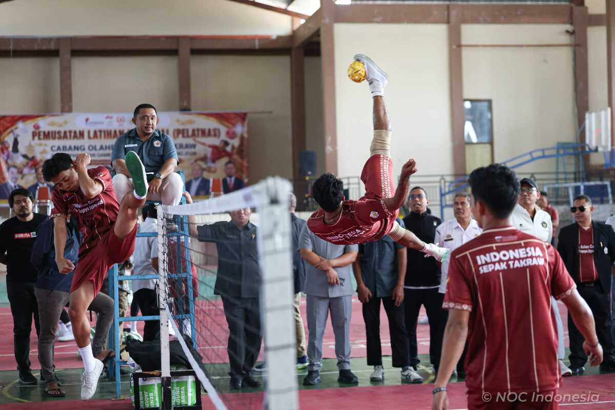 Sepak Takraw dipercaya bisa bawa pulang medali dari Asian Games Aichi-Nagoya 2026. (NOC Indonesia)