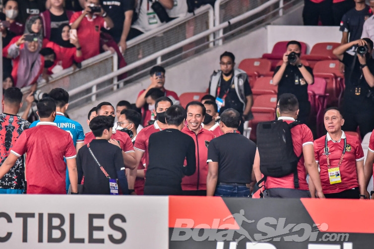 Kesan Shin Tae-yong Ditonton Presiden Jokowi dan 20 Ribu Lebih Suporter Timnas Indonesia di SUGBK