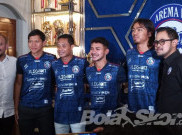 Evan Dimas dkk Resmi Diperkenalkan, Arema FC Usung Juara Liga 1 2022/2023