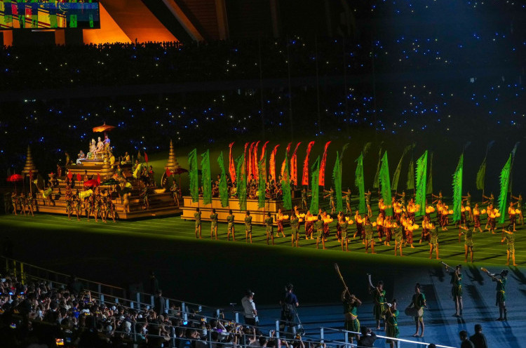 Pembukaan SEA Games 2023 Kamboja Dihiasi Banyak Simbol Penuh Makna