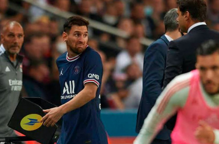 Lionel Messi Frustrasi setelah Diganti, Pochettino Angkat Bicara