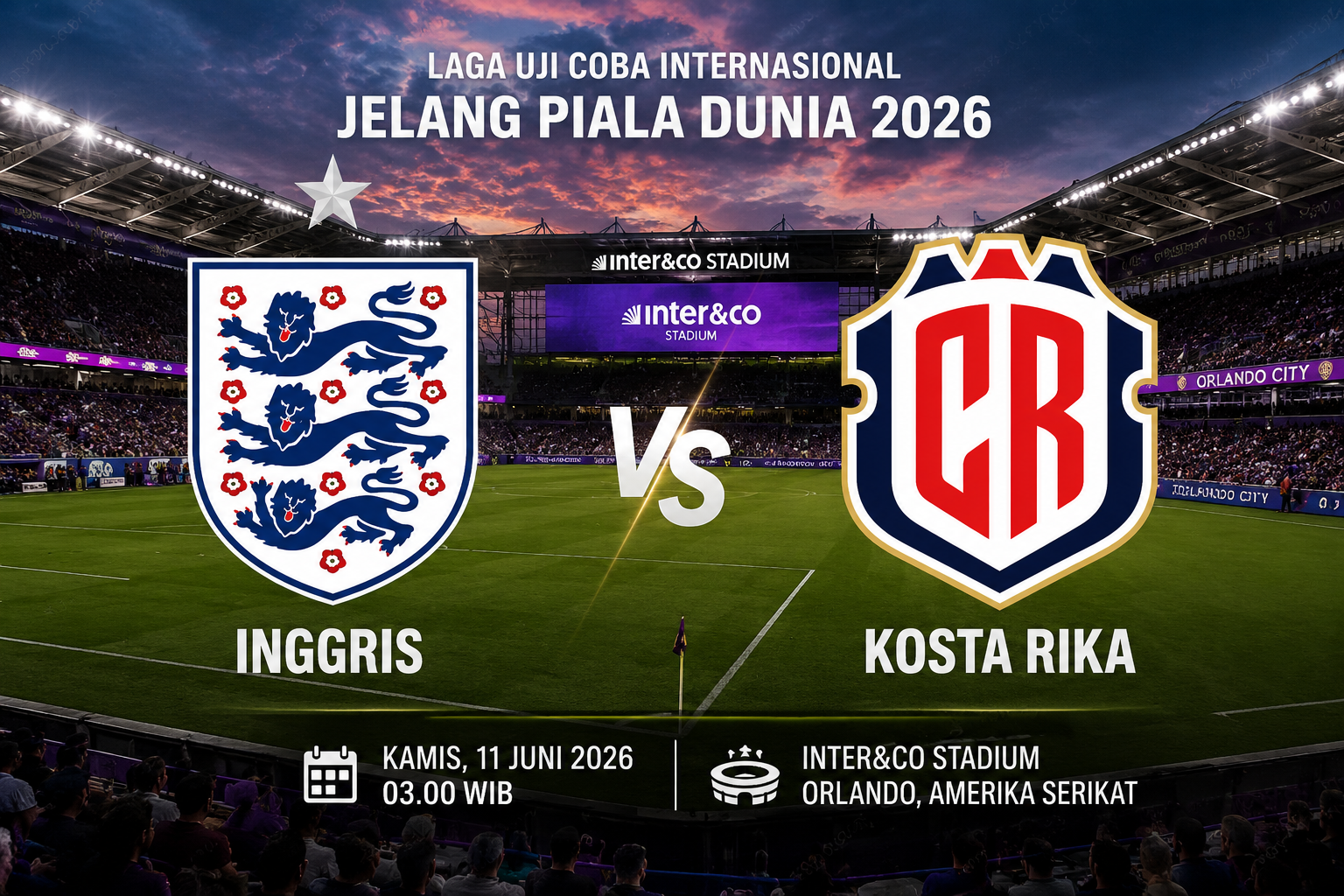 Prediksi dan Statistik Inggris vs Kosta Rika: Mengasah Ketajaman Lini Depan