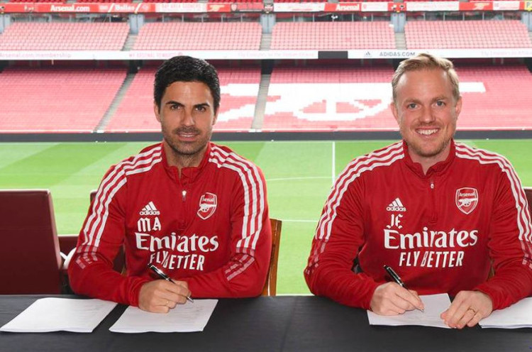 Teken Kontrak Baru, Mikel Arteta Ungkap Ambisi dengan Arsenal