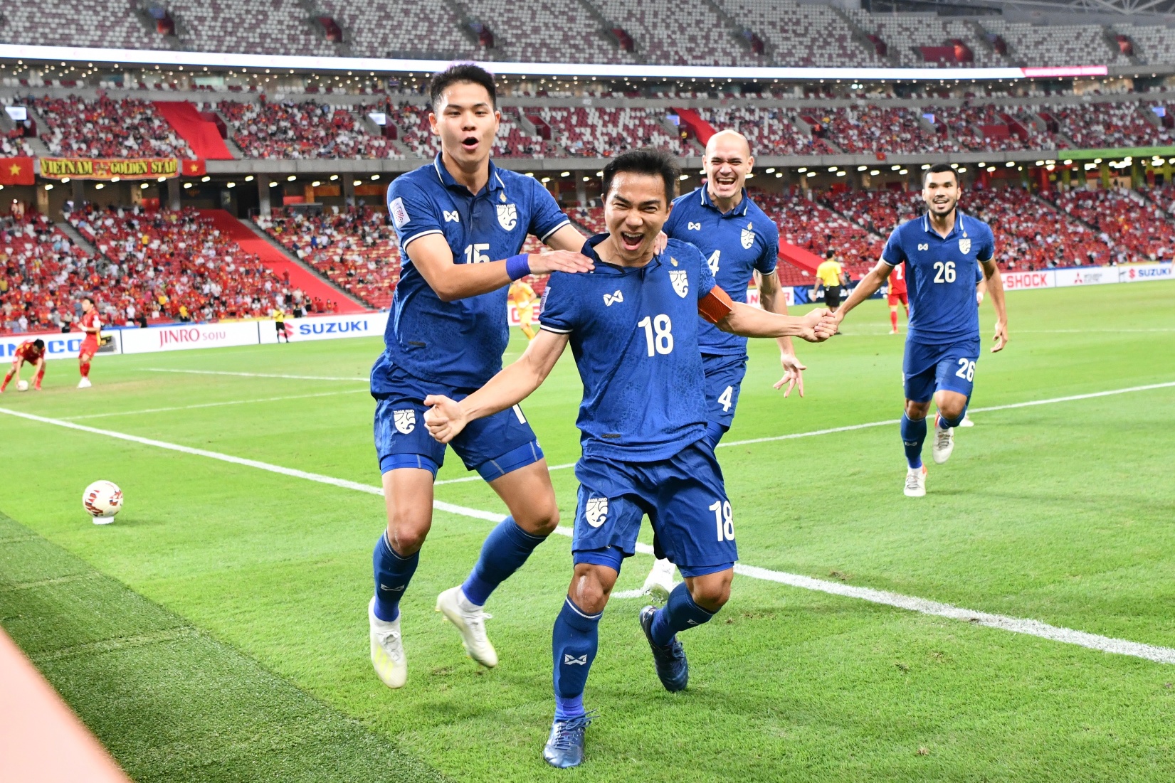 Piala AFF 2020: Timnas Vietnam Dibungkam Thailand 0-2