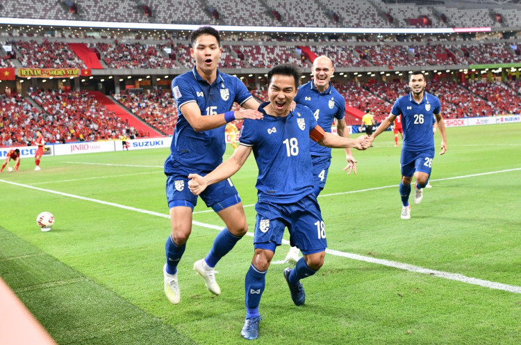 Piala AFF 2020: Timnas Vietnam Dibungkam Thailand 0-2