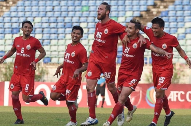 Piala AFC 2019: Persija Jakarta Curi Tiga Poin Lewat Kemenangan 3-1 atas Shan United