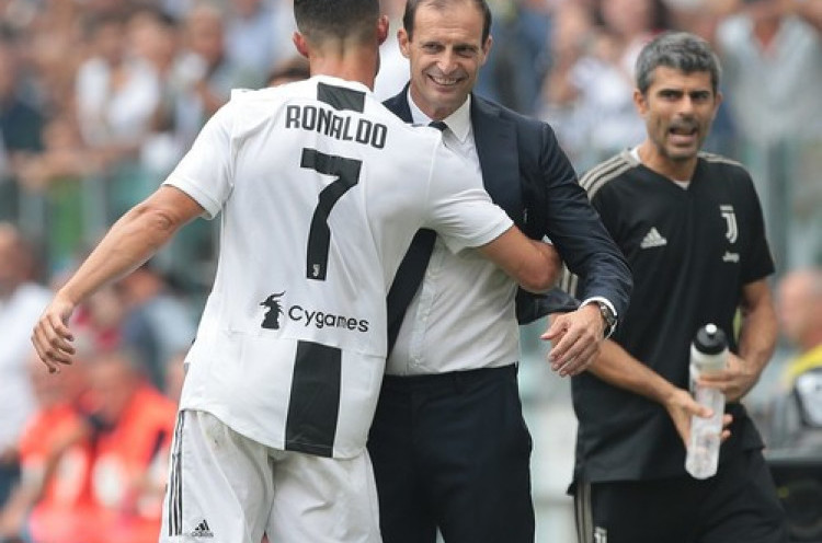 Massimiliano Allegri Setuju dengan Anggapan Cristiano Ronaldo Soal Juventus