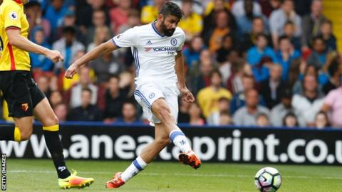 Laporan Pertandingan: Watford 1-2 Chelsea, Costa Pahlawan Chelsea
