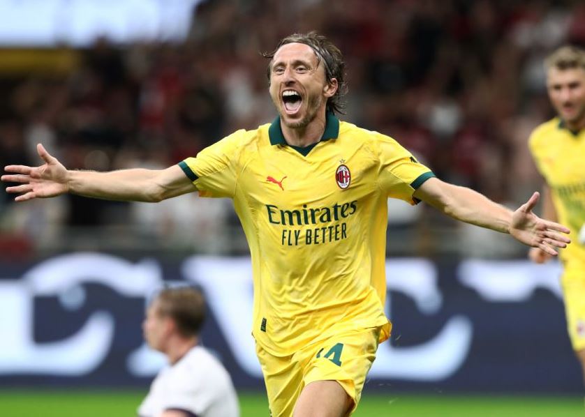 Berusia 40 Tahun, Luka Modric Cetak Gol dan Ukir Sejarah di Serie A Bersama AC Milan