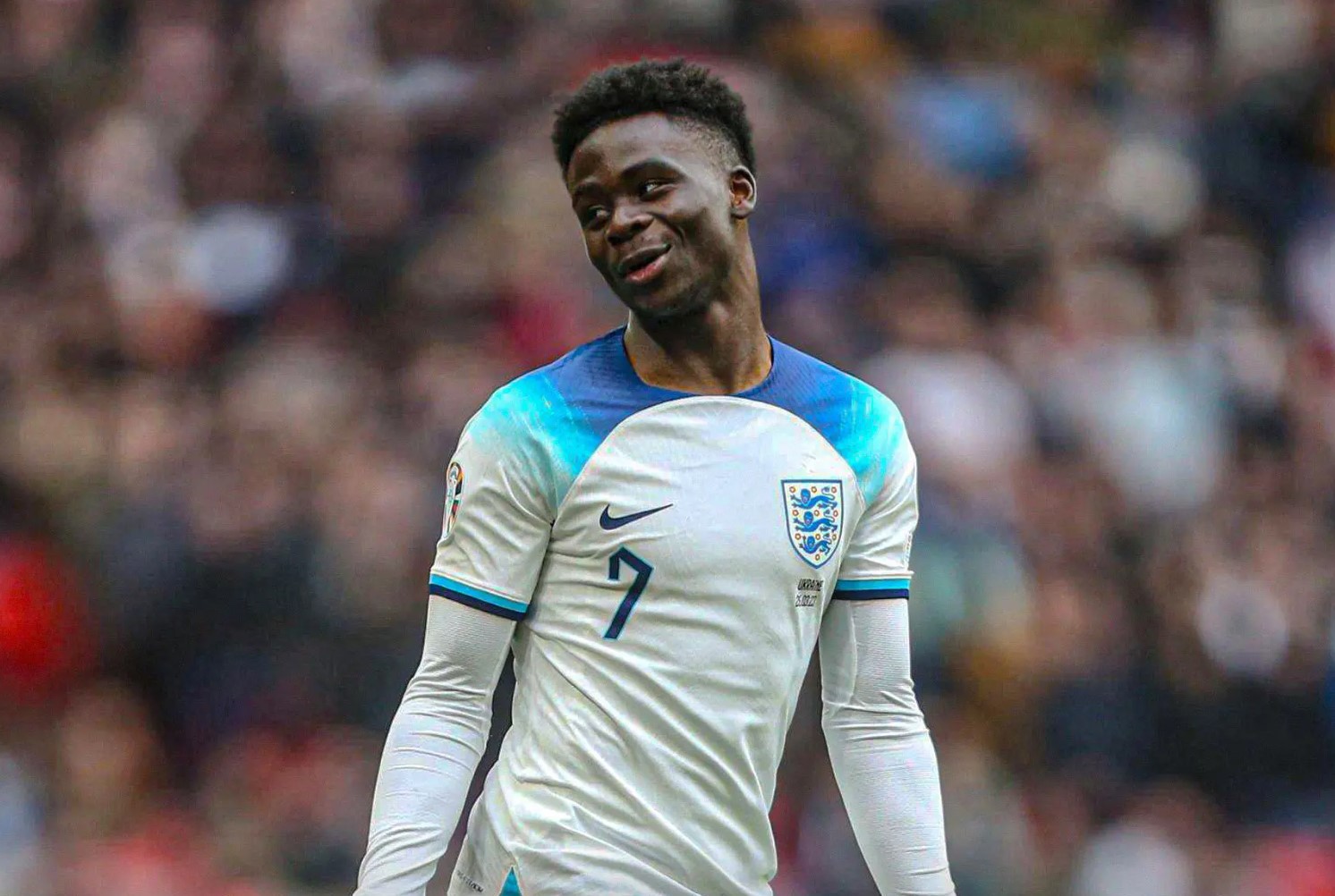 Bukayo Saka Tinggalkan Timnas Inggris