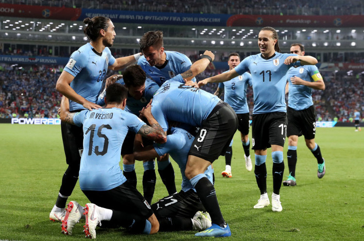 Timnas Uruguay Rasa Italia di Piala Dunia 2018: Penguasaan Bola Bukan Jaminan Kemenangan