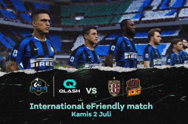 Inter Milan Hadapi Bali United Lewat ESports