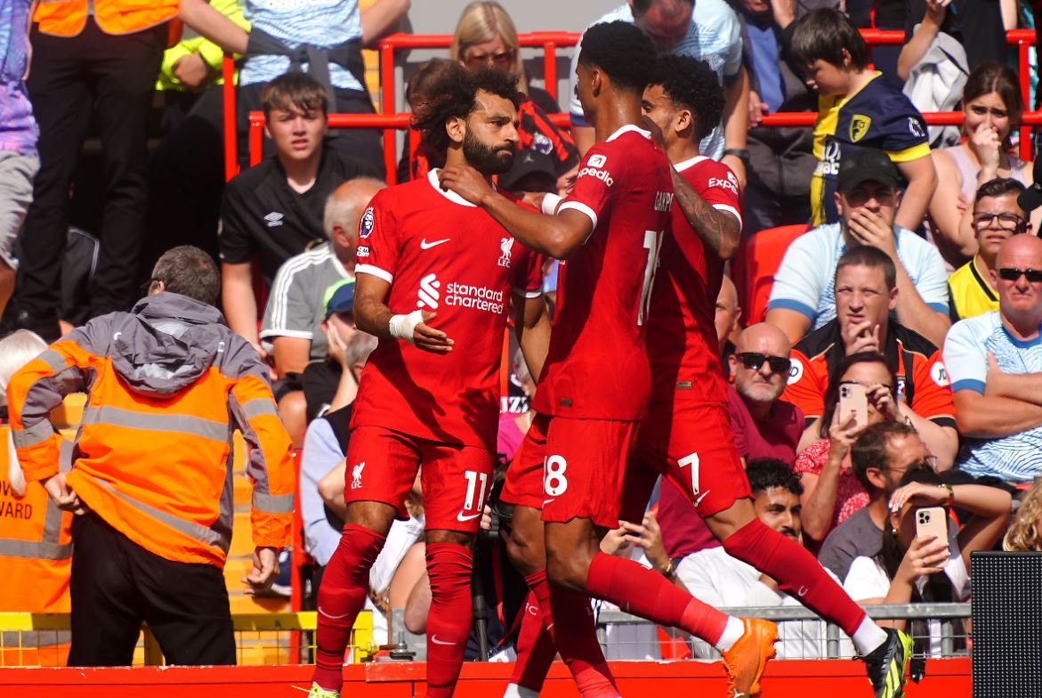 Mohamed Salah Lewati Rekor Gol Steven Gerrard, Liverpool Jaga Keangkeran Anfield