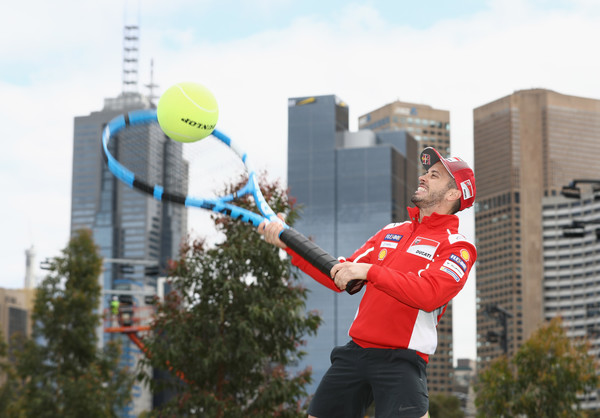 Andrea Dovizioso dan Jack Miller Bermain Tenis, Coba Lapangan Legendaris Grand Slam 