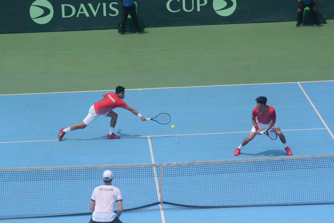 Babak Belur di Piala Davis, Tim Tenis Indonesia Optimistis Tatap SEA Games 2019