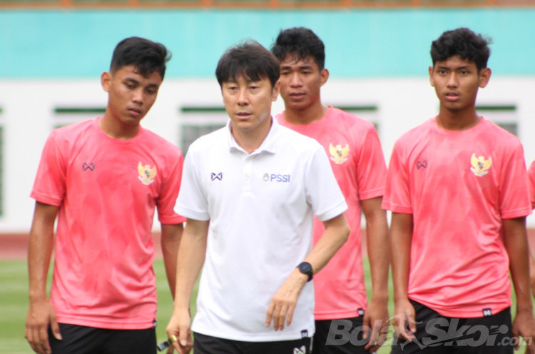Dibantai Busan IPark, Shin Tae-yong Evaluasi Lini Pertahan Timnas Indonesia U-19