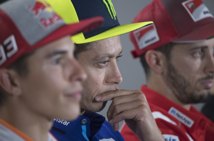 Valentino Rossi Tak Peduli Jika Rekornya Dipecahkan Marc Marquez