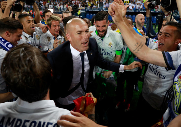 Ini Komentar Zidane Usai Bantu Madrid Raih Gelar La Liga 2016/17