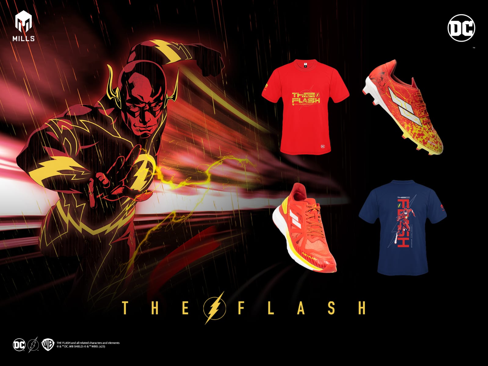 Mills X DC Comics, Hadirkan Produk Olahraga Bertema Superhero