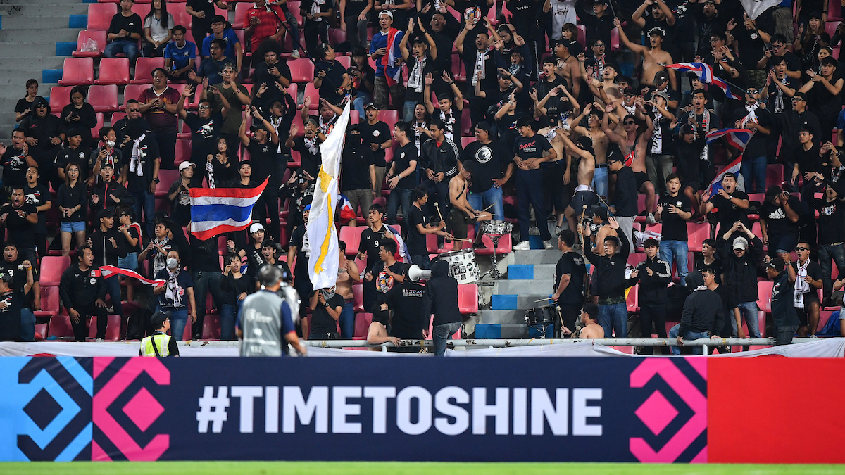 Dukungan untuk Timnas Indonesia Tertutup Nyanyian Ultras Thailand