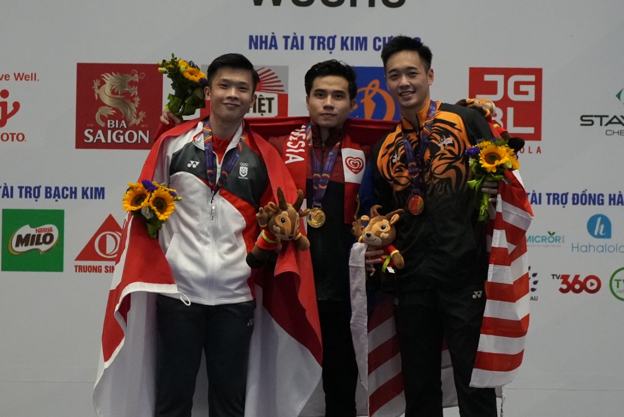 SEA Games 2021: Seraf Naro Siregar Amankan Medali Emas Wushu, Harris Horatius Tuai Perunggu