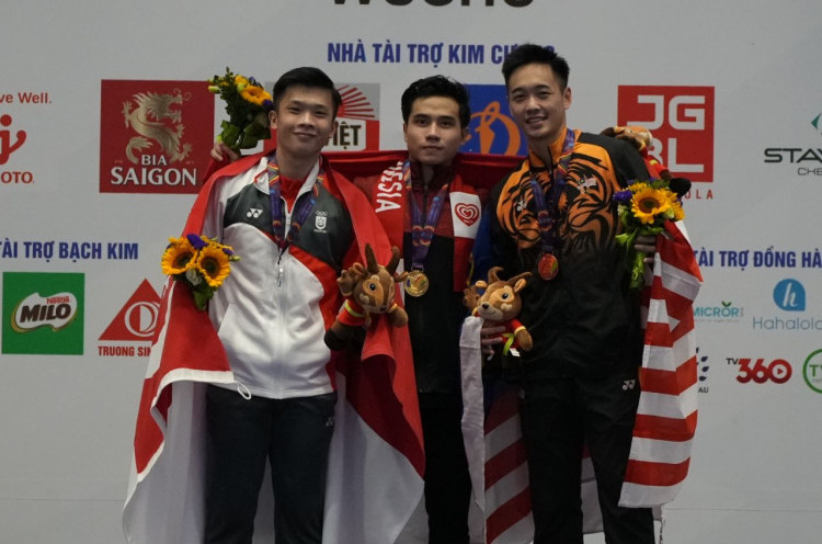 SEA Games 2021: Seraf Naro Siregar Amankan Medali Emas Wushu, Harris Horatius Tuai Perunggu
