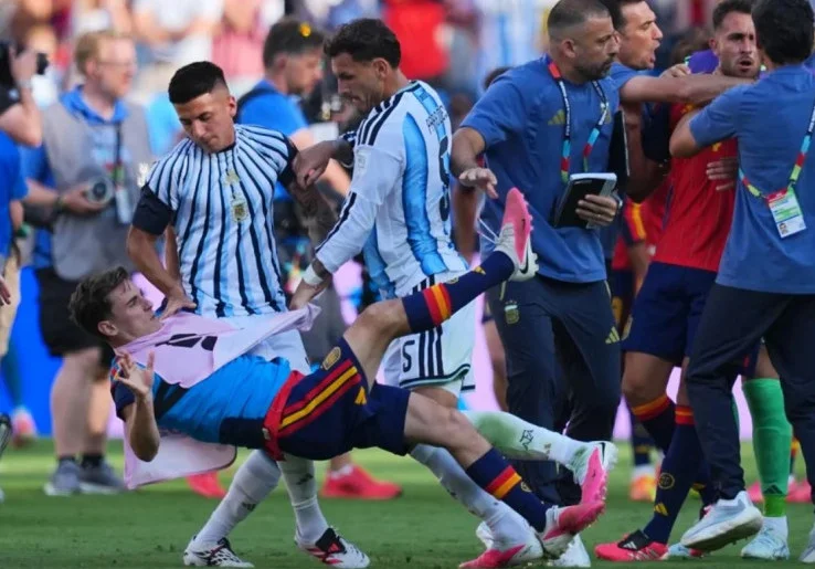 FIFA Sanksi Argentina Terkait Keributan di Final Piala Dunia 2026, Satu Pemain Dihukum Larangan Bermain 10 Laga