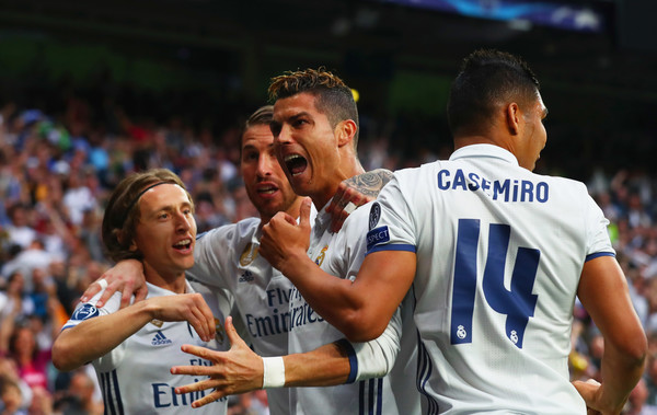 Hattrick Ronaldo Bungkam Atletico Madrid di Santiago Bernabeu