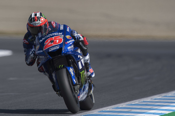 Hasil FP1 GP Australia: Maverick Vinales Tercepat, Marc Marquez terjatuh