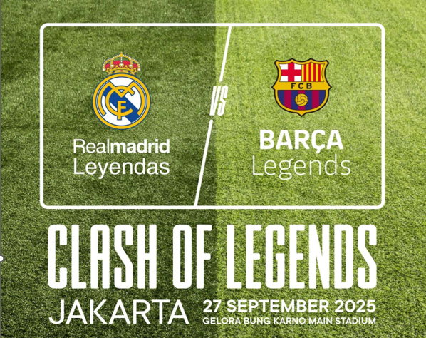 El Clasico Barcelona vs Real Madrid Tanding di GBK, Catat Tanggalnya!