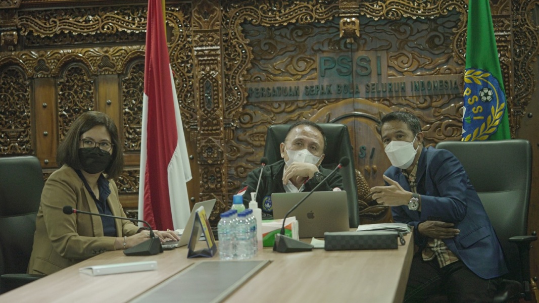 PSSI Singgung Liga 1 dan Liga 2 2021 saat Kongres ke-71 FIFA