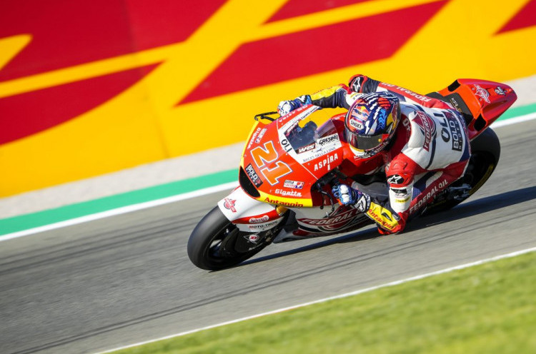 Moto2: Pembalap Federal Oil Gresini Targetkan Finis Terdepan di Valencia