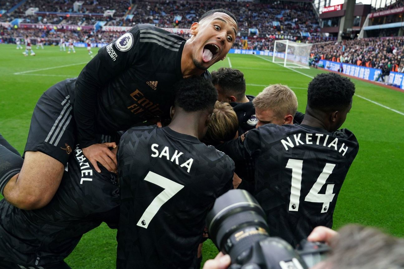 Menang di Villa Park, Arsenal Akhiri Catatan Buruk Sejak 2009
