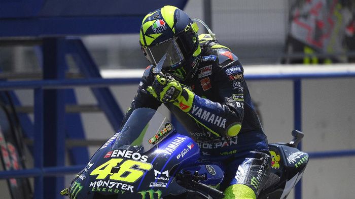 MotoGP Andalusia: Rebut Podium Ketiga, Valentino Rossi Merasa seperti Juara