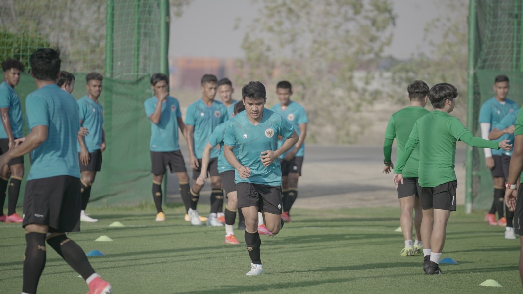Asnawi Baru Latihan Ringan bersama Timnas Indonesia