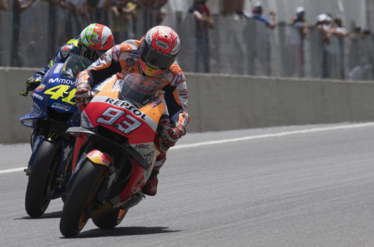 Jika Meninggalkan Honda, Situasi Marquez Sama seperti Saat Rossi Pergi dari Yamaha ke Ducati 