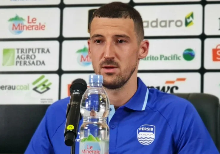 Ungkapan Striker Anyar Persib Balsa Sekulic Cetak Gol Perdana Untuk Maung Bandung