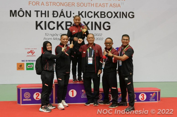 Lampaui Target Medali, CdM Indonesia Bangga Perjuangan Atlet Kickboxing
