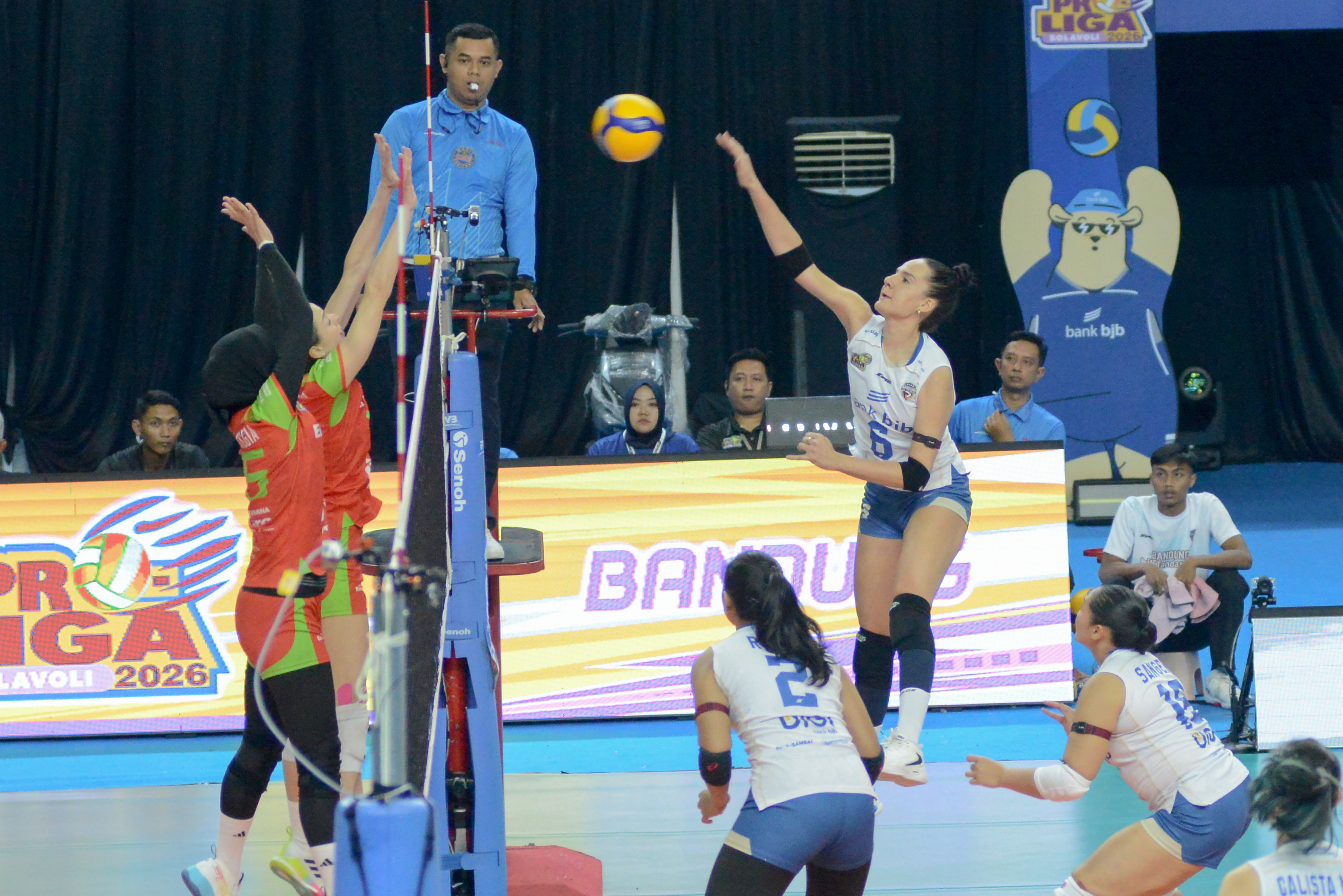 Tarung Lima Set Lawan JPE, Bandung bjb Tandamata Siap Tantang Gresik Phonska