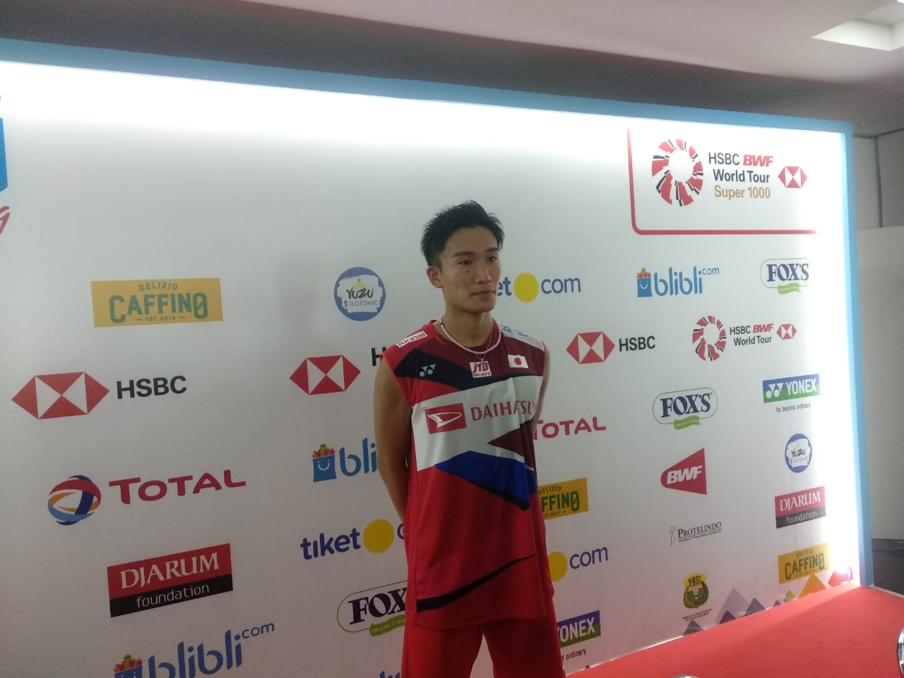 Juara Bertahan Indonesia Open Kento Momota Tersingkir Cepat